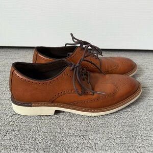 Cole Haan Men’s Grand Series Brown Lace Up Wingtip Oxfords Size 8.5